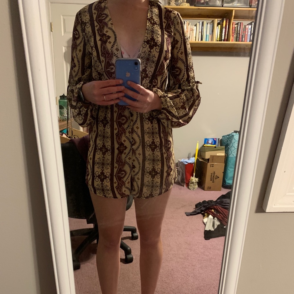 Designed romper